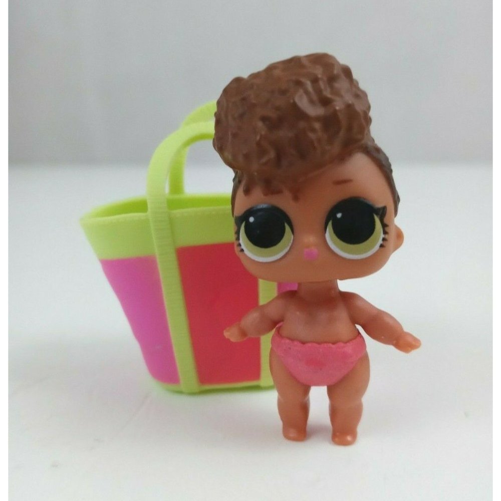 LOL Surprise Doll Lil Rip Tide Baby Little Sister Beach Babe Riptide With Bag